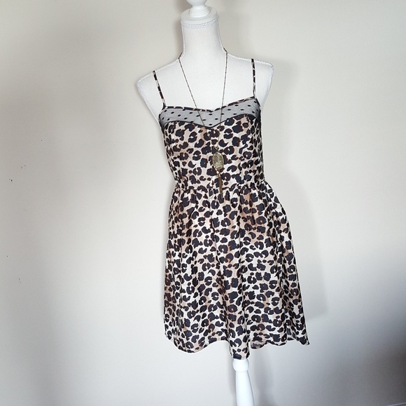 Cheetah Print High low Dress - Picture 5 of 8